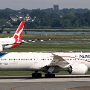 Aeroméxico - Boeing 787-9 Dreamliner - XA-ADD<br />Qantas - Boeing 787-9 Dreamliner - VH-ZNB "Waltzing Matilda"<br />JFK - Poolarea TWA Hotel - 17.8.2019 - 4:51 PM<br />