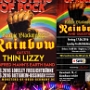 17.6.2016 auf der Freilichtbühne Loreley<br />Thin Lizzy: sehr gut, mit geschlossenen Augen hörte man Phil Lynott. Gäste: Aerosmith Basser Tom Hamilton und Judas Priest's Drummer Scott Travis. Es wurde ein tolles Greatest Hits Programm geboten. Für mich die beste Band des Abends.<br />Manfred Mann's Earthband: bei Hallenkonzerten vielleicht ok - hier recht langweilig, auch wenn diverse Mitsing-Hits gespielt wurden.<br />Rainbow: das erste Konzert seit Jahrzehnten und in dieser Besetzung. Meister Blackmore wie immer recht fahrig an der Gitarre, die Solos kann jeder Hinterhofgitarrist mittlerweile besser spielen. Aber das Publikum war begeistert. <br />Das Regenbogen war 1977 übrigens sehr viel imposanter als heute - obwohl die Technik damals ja noch in den Kinderschuhen steckte....