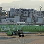 FDA - Fuji Dream Airlines - Embraer ERJ-170STD - JA08FJ "Tea Green" livery<br />FUK - Domestic Terminal Gate 1 - 21.03.2024 - 18:03