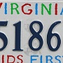 Licence Plate Virginia