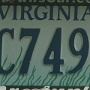 Licence Plate Virginia